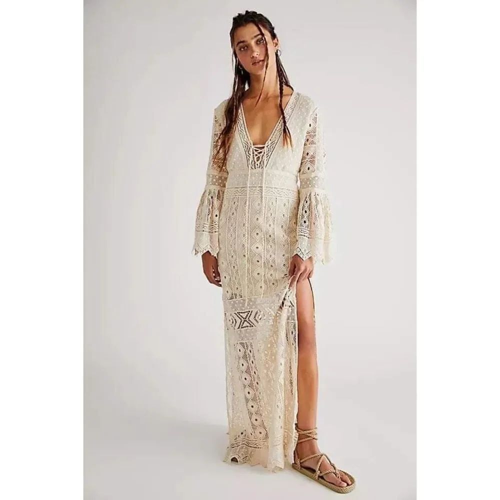 Free People Jen's Pirate Booty Chaouen Maxi Dress $350